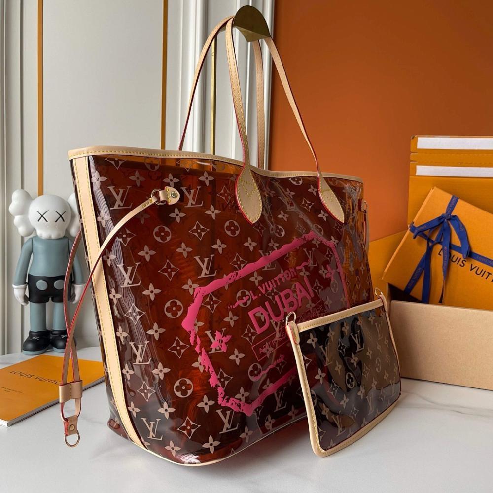 Modern Stylish Monogram Leather Shoulder Bag