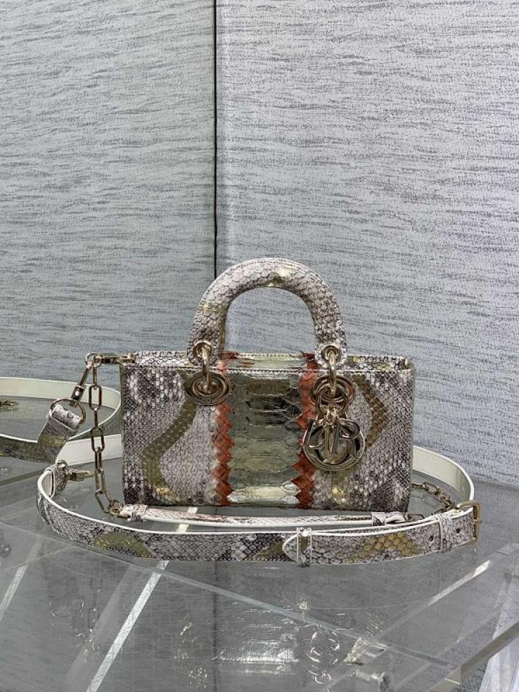 Refined Leather Top Handle Bag