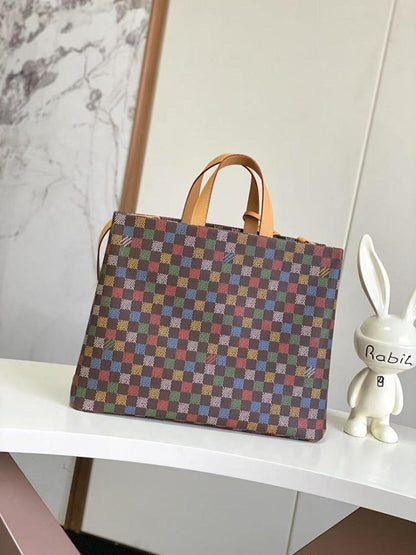 Modern Luxury Canvas Tote Bag
