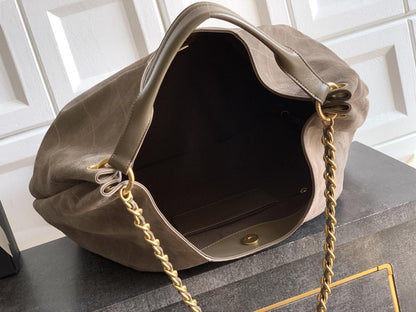 Leather Hobo Bag