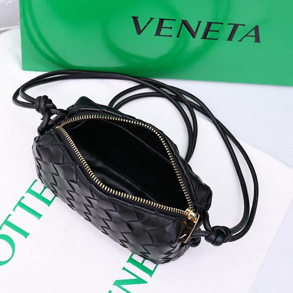 Italian-Inspired Luxury Woven Leather Bag