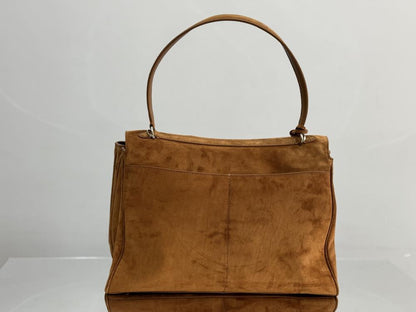Leather Top Handle Bag