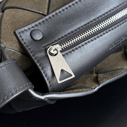 Classic Leather Top Handle Bag