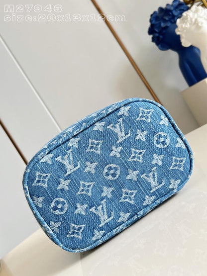 Quilted Leather Top Handle Bag