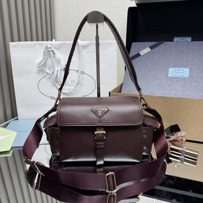 Leather Top Handle Bag