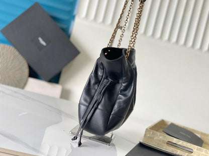 Modern Italian-Inspired Lambskin Crossbody Bag