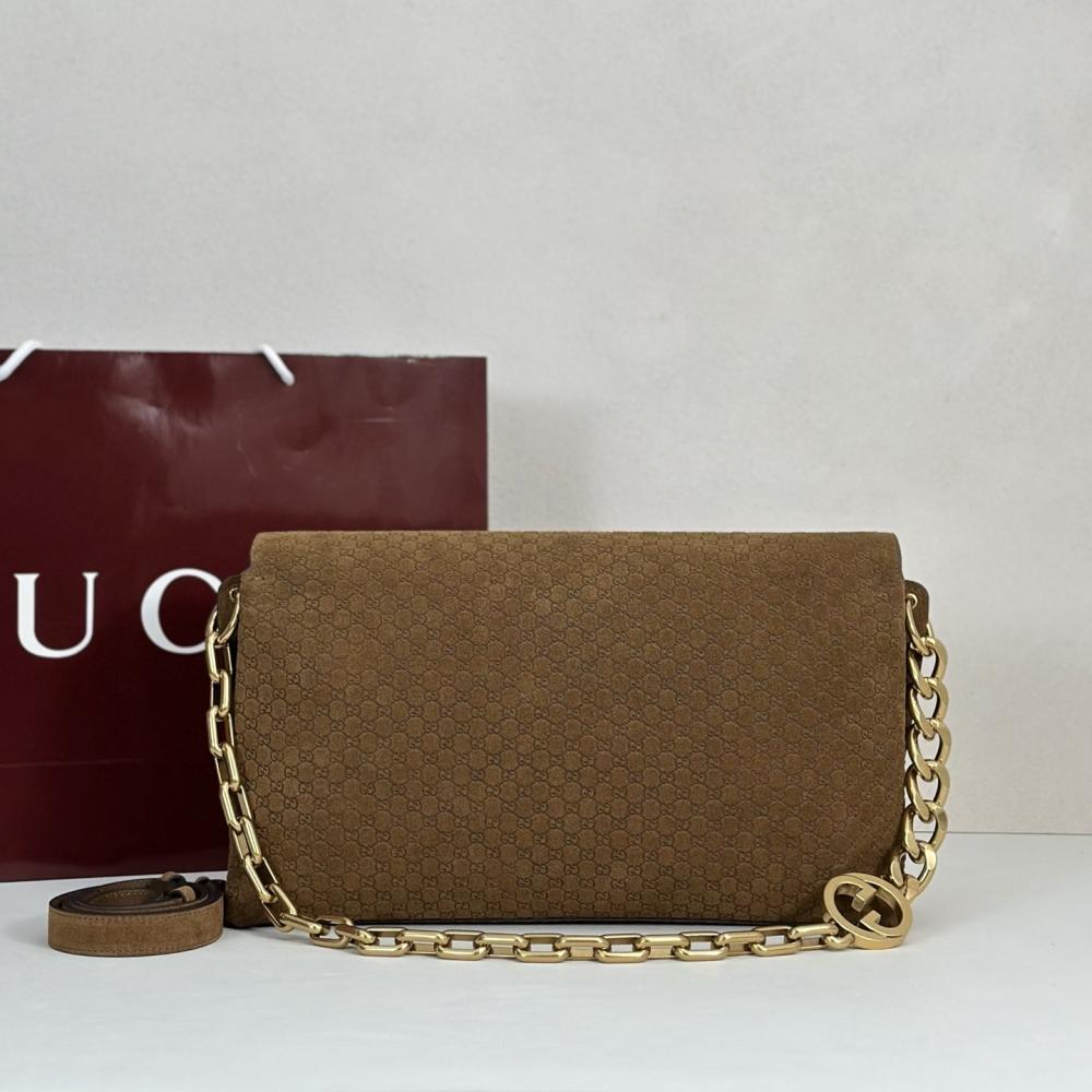 Suede Top Handle Bag
