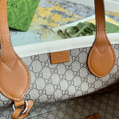 Italian-Inspired Luxury Top Handle Bag