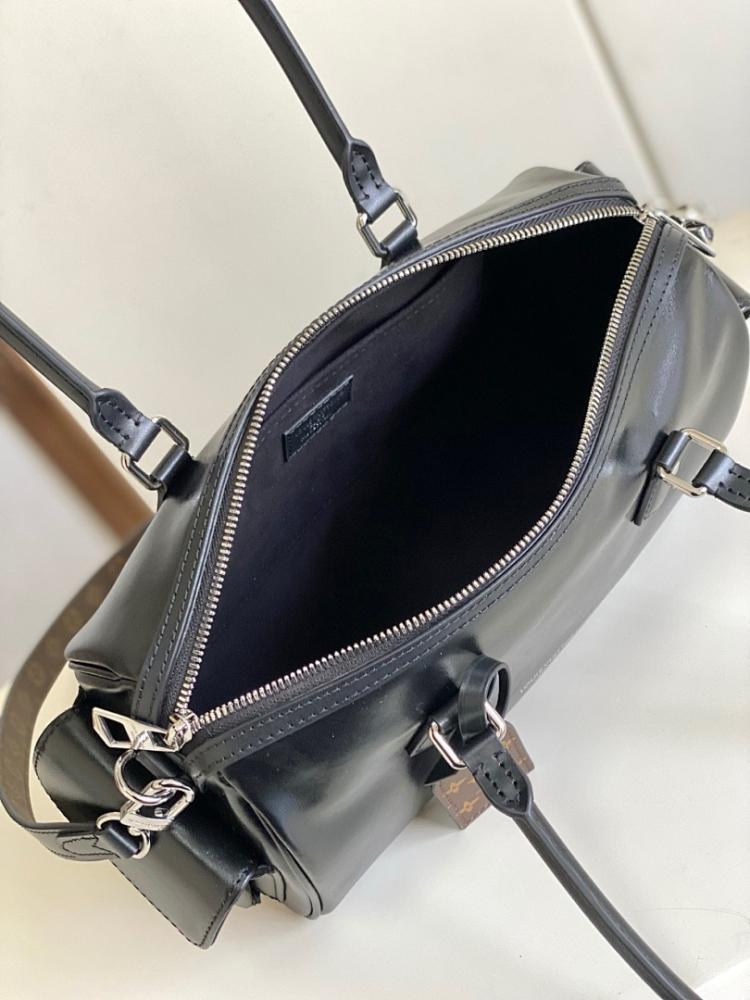 Speedy Leather Crossbody Bag