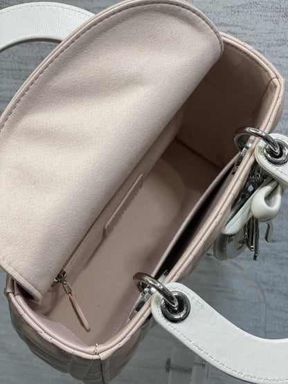 Lambskin Top Handle Bag