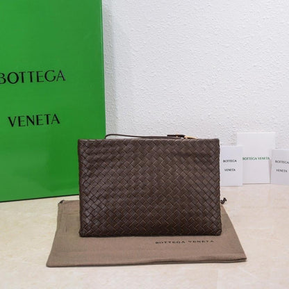Stylish Brown Woven Leather Shoulder Bag – Special Edition