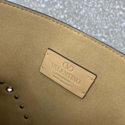Studded Leather Crossbody Bag
