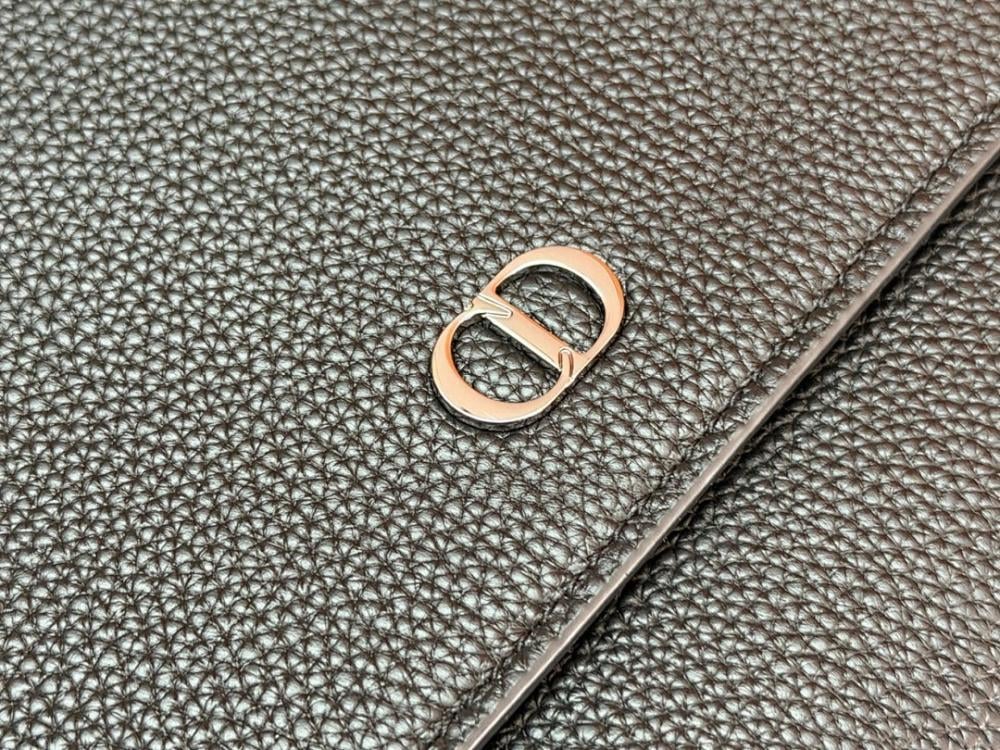 Modern Elegant Black Leather Shoulder Bag
