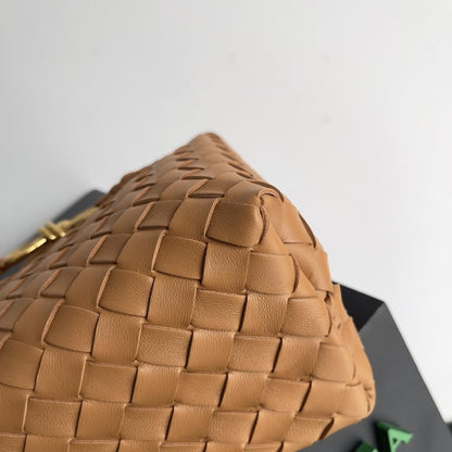Leather Top Handle Bag