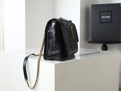 Calfskin Top Handle Bag