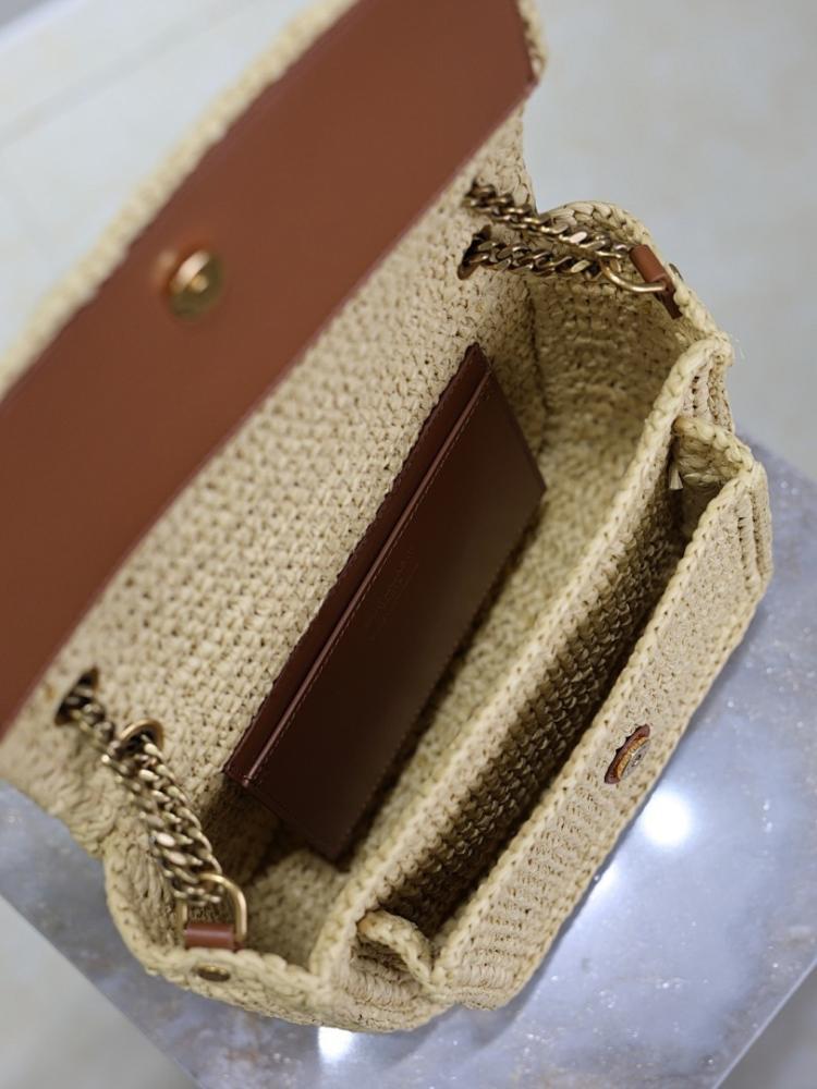 Niki Raffia Top Handle Bag