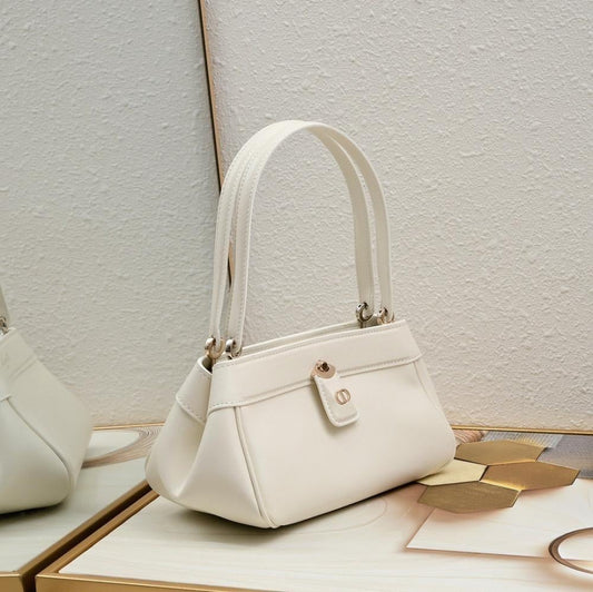 Classic Luxury Calfskin Shoulder Bag – Special Edition