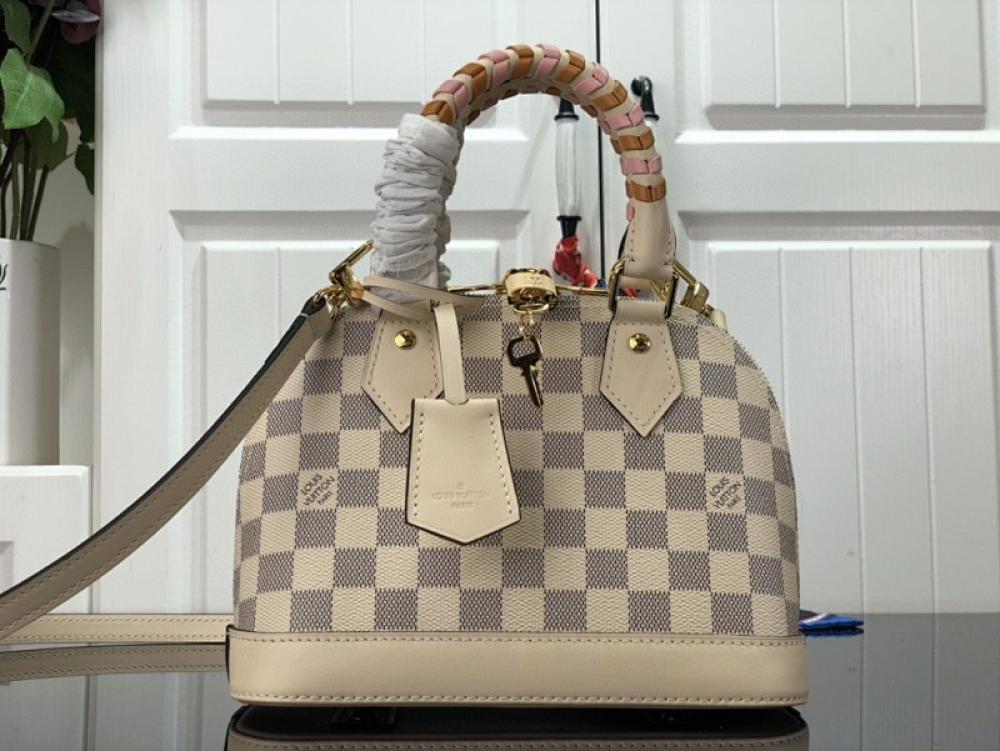 Leather Top Handle Bag