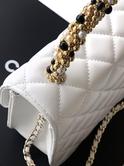 Classic Leather Top Handle Bag