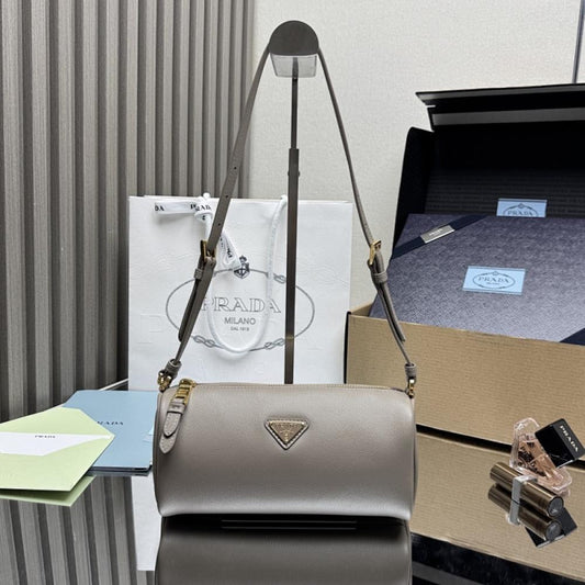 Printed Nylon Shoulder Bag
