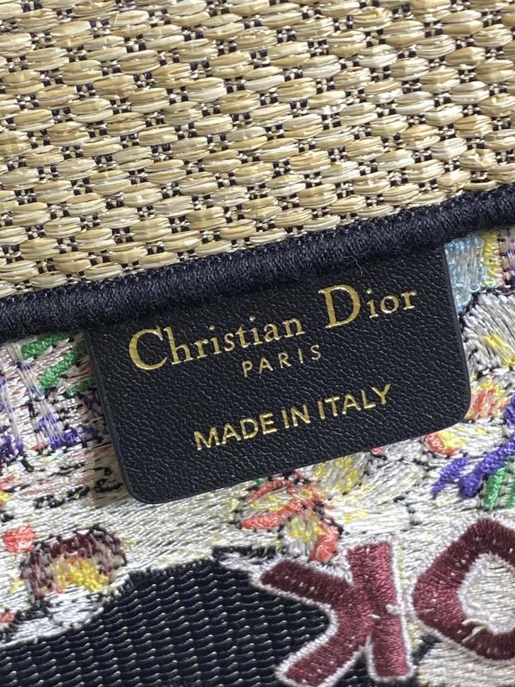 Embroidered Top Handle Bag