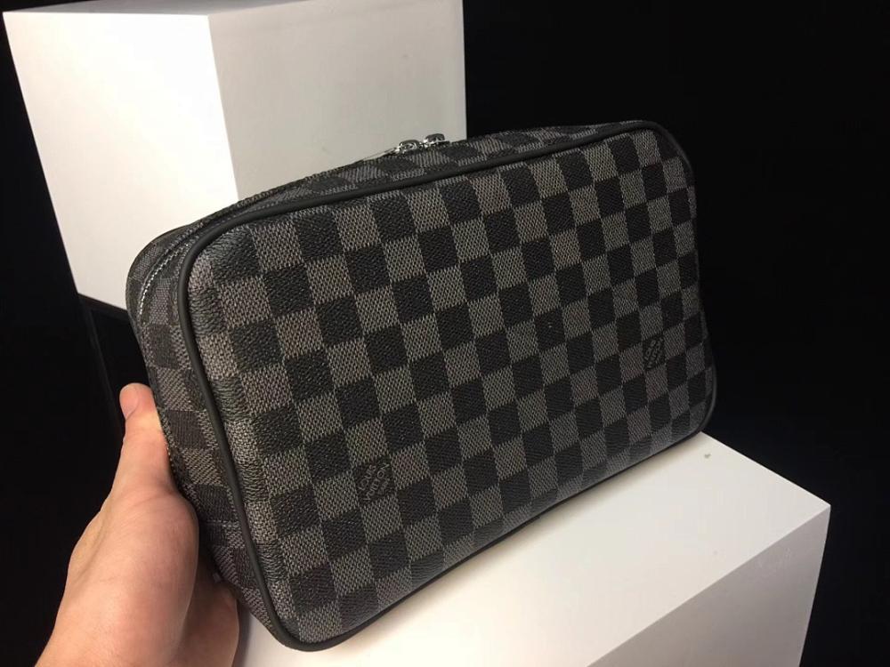 Stylish Premium Monogram Leather Top Handle Bag