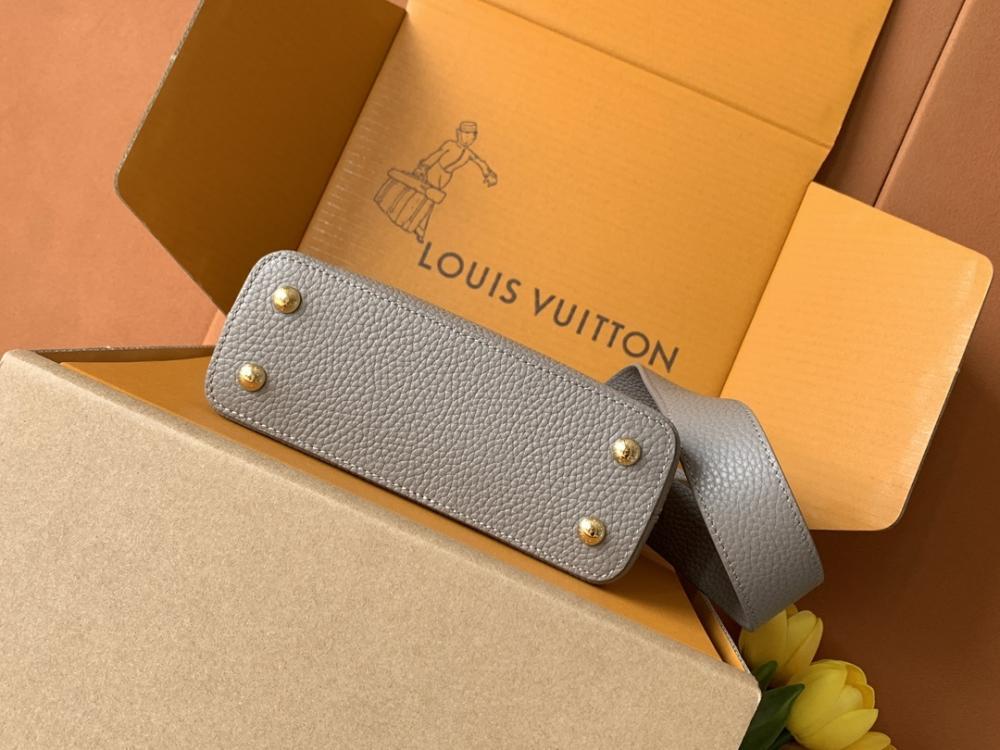 Leather Top Handle Bag