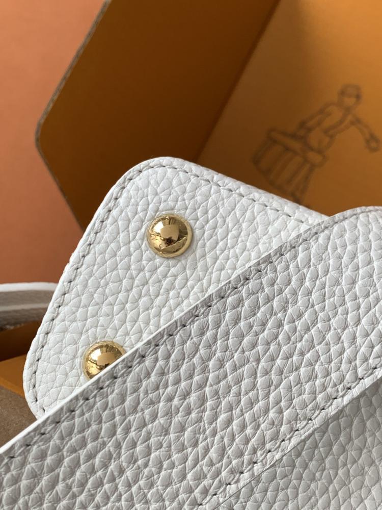 Gold Top Handle Bag