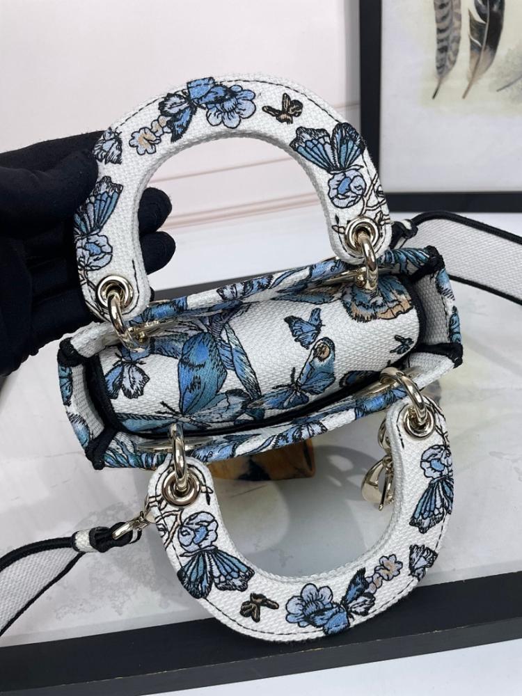 Modern Elegant Gold Embroidered Crossbody Bag