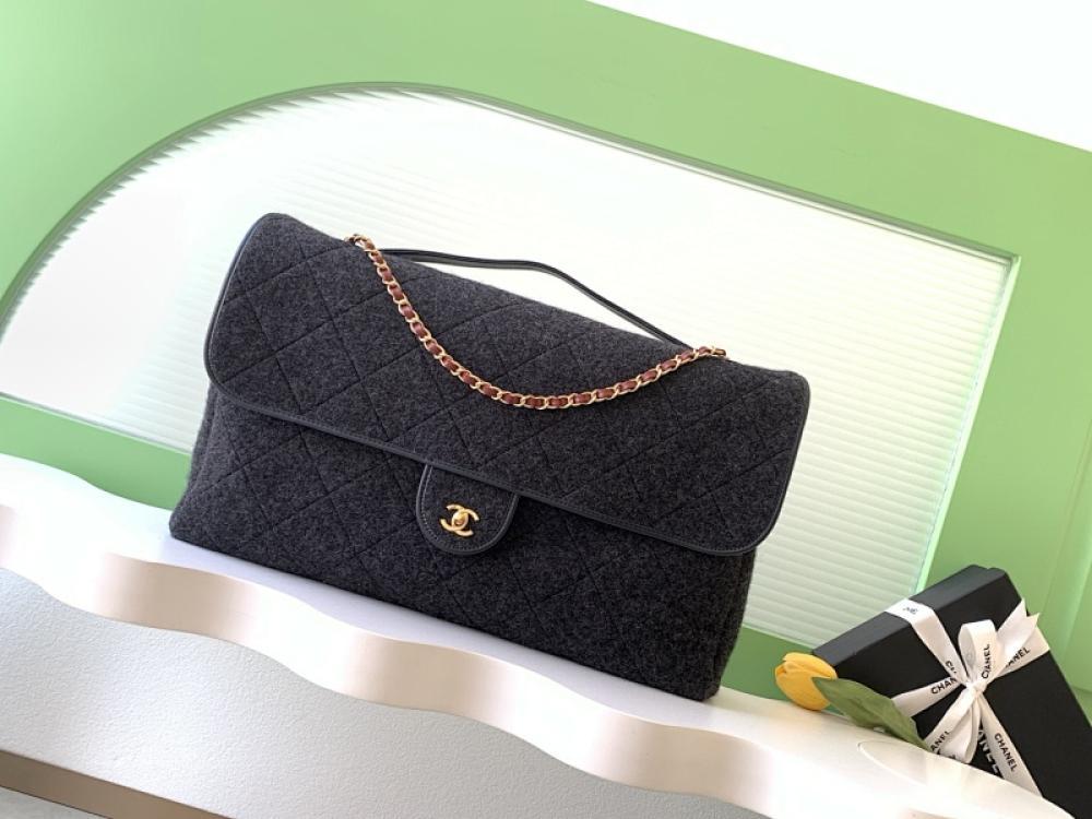 Leather Top Handle Bag