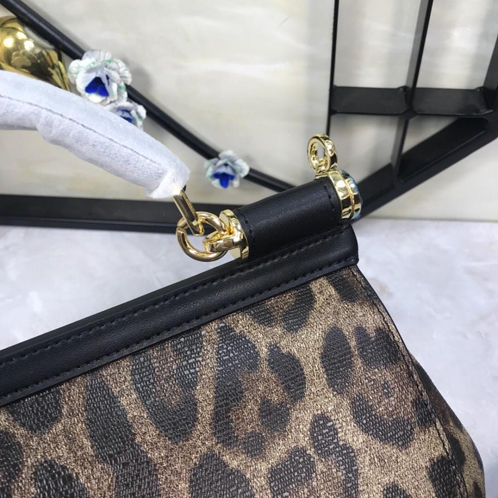 Birkin Printed Leather Shoulder Bag