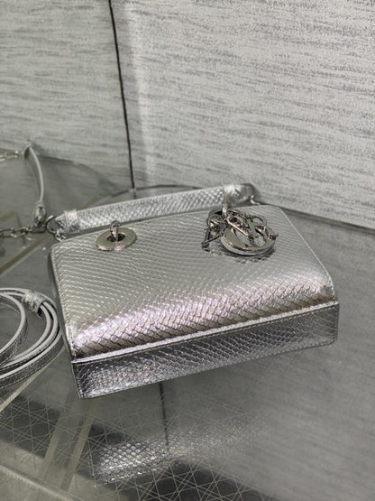 Leather Top Handle Bag