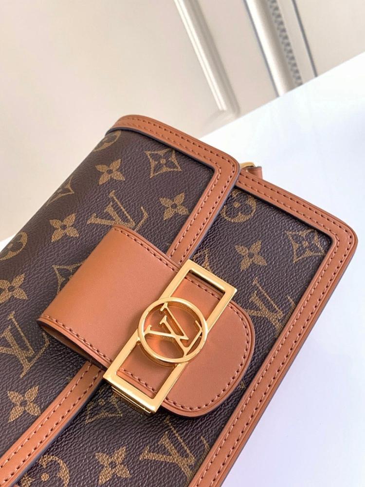 Modern Premium Monogram Canvas Shoulder Bag