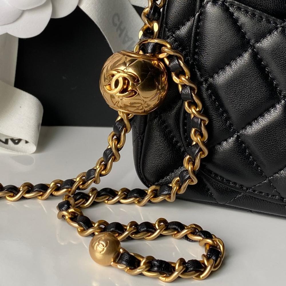 Classic Gold Crossbody Bag