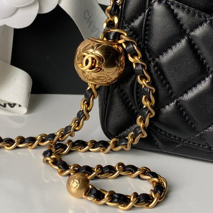 Classic Gold Crossbody Bag