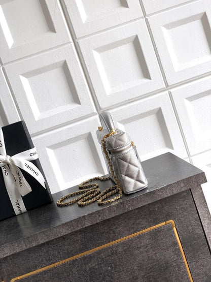 Crystal-Embellished Shoulder Bag
