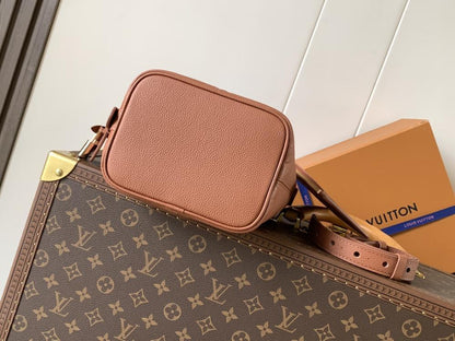 Leather Bucket Bag