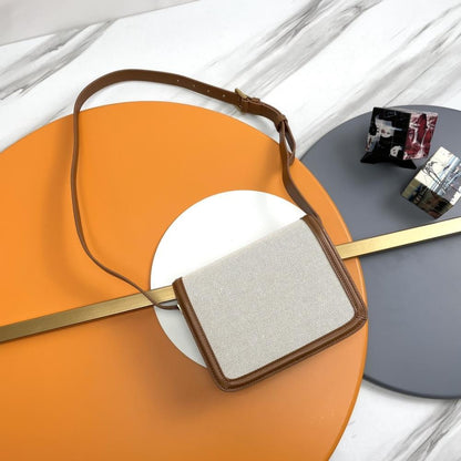 Leather Top Handle Bag