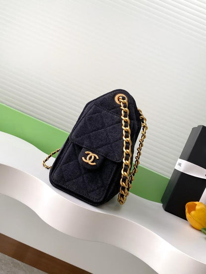 Denim Hobo Bag