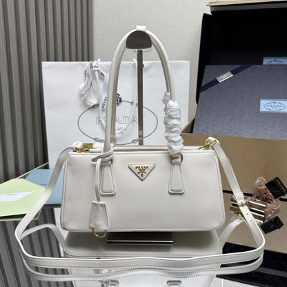 Luxury Leather Top Handle Bag