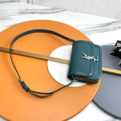 Classic Leather Top Handle Bag