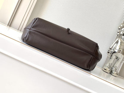 Leather Top Handle Bag