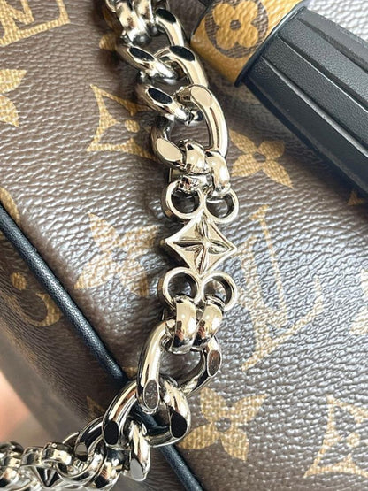 Modern Premium Leather Top Handle Bag