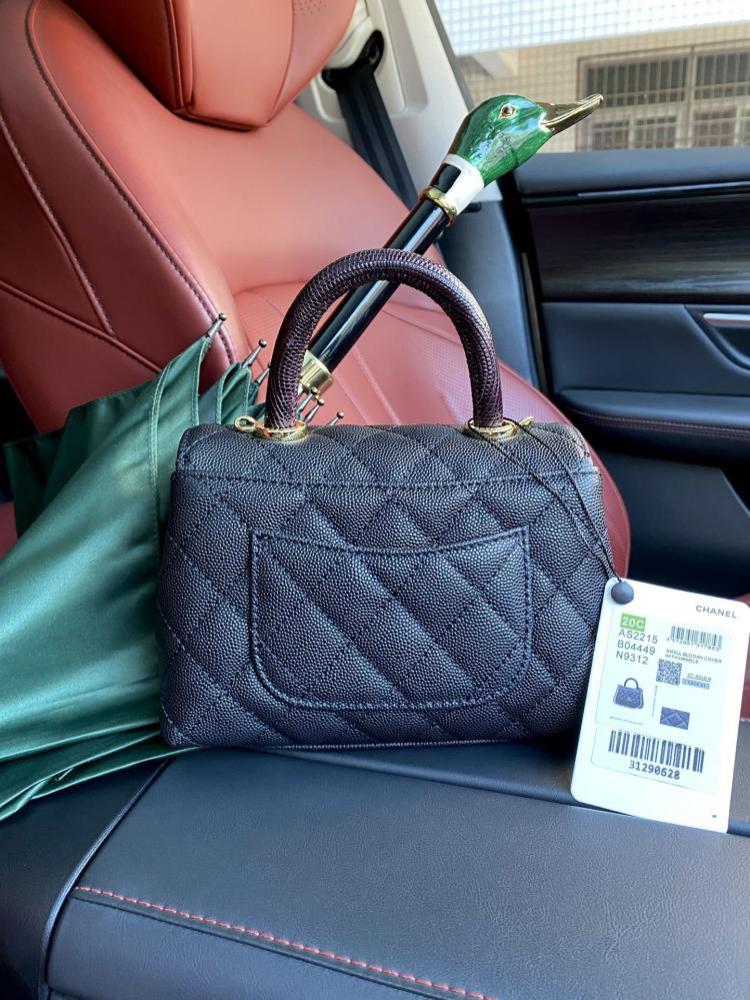 Leather Top Handle Bag