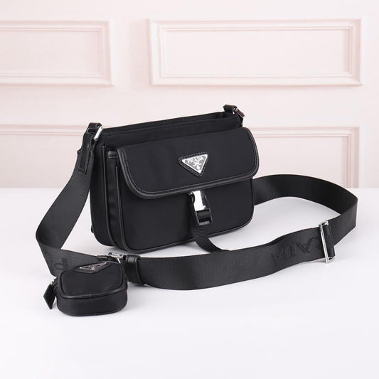 Modern Woven Nylon Shoulder Bag – Special Edition