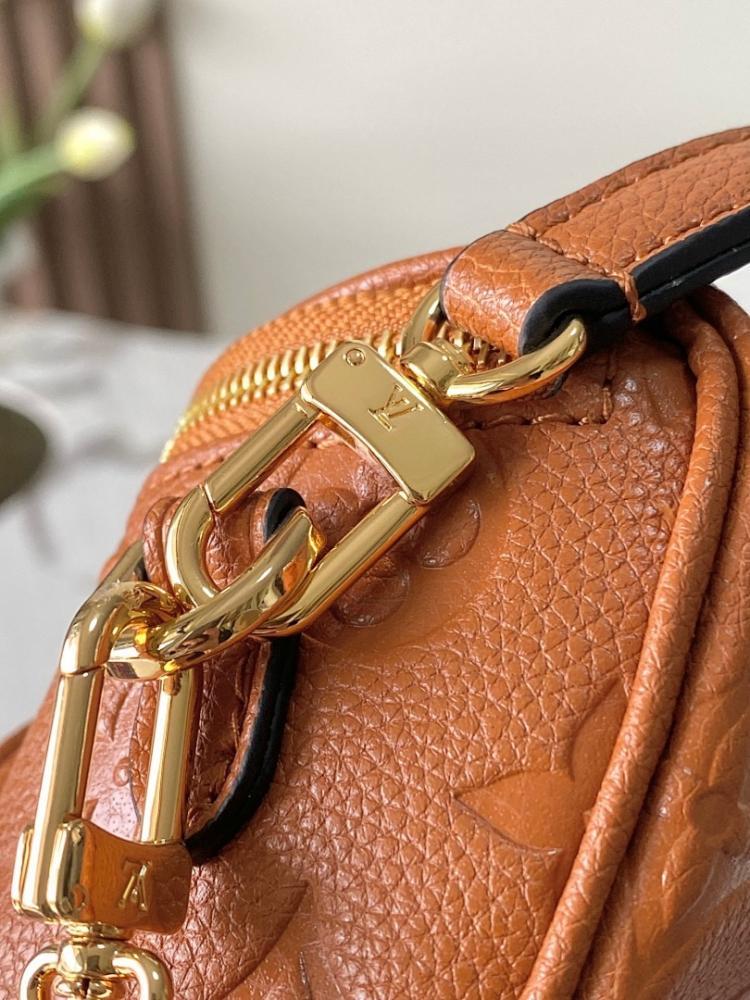 Classic Luxury Monogram Leather Shoulder Bag