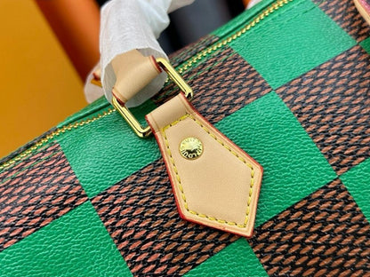 Stylish Refined Printed Leather Top Handle Bag