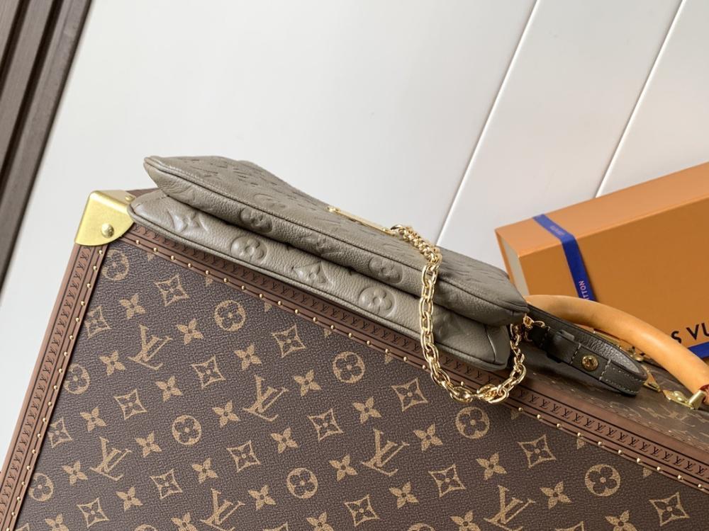 Luxury Gold Leather Top Handle Bag