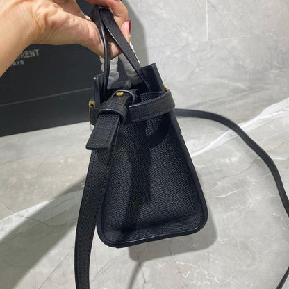 Classic Luxury Studded Shoulder Bag