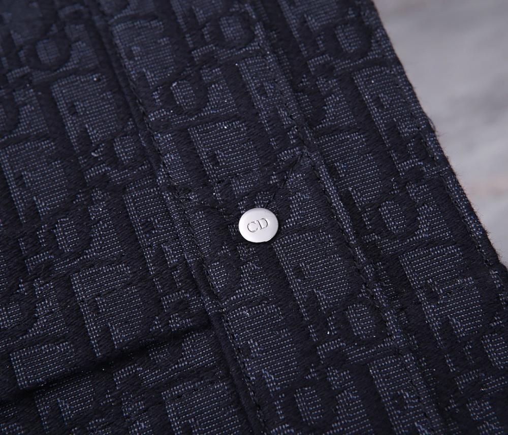 Modern Luxury Black Studded Jacquard Shoulder Bag